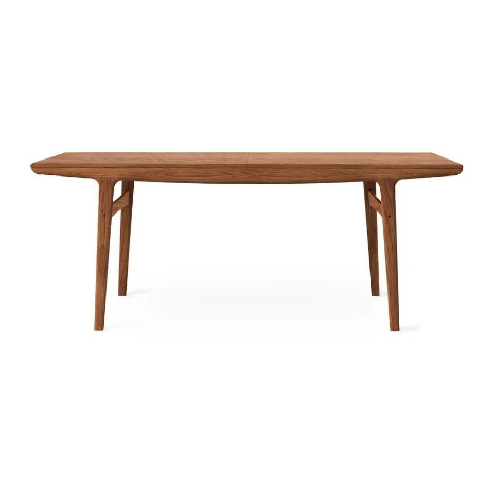 Mesa Evermore con 2 extensiones de 45 cm cada una, Teak oiled oak, 190 cm*Warm Nordic Outlet