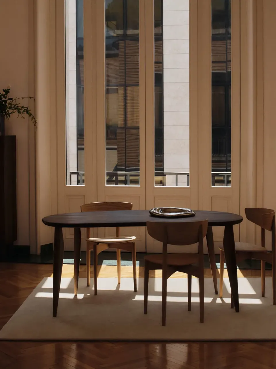 Mesa Feve 160x86x73 cm, Walnut*Ferm Living Clearance