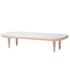 Mesa Fly SC5, Roble aceitado claro + mármol blanco*&Tradition Sale
