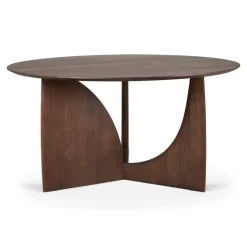 Mesa Geometric, Teca teñida oscura 150 cm*Ethnicraft New