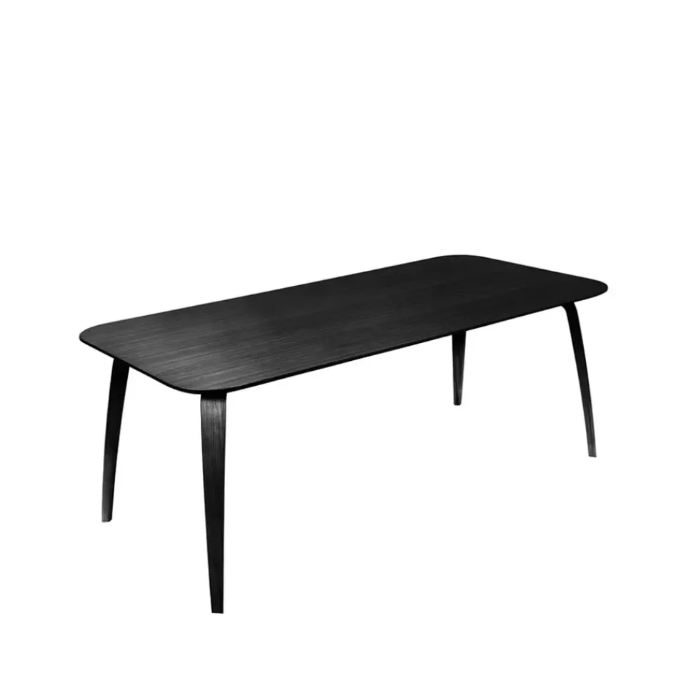 Mesa rectangular, Black stained ash*GUBI Clearance