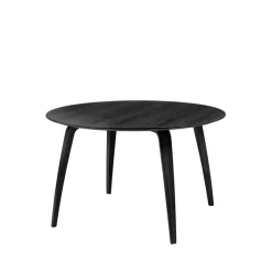 Mesa runt, Black stained ash*GUBI Clearance