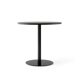 Mesa Harbour Column, Oak black-base negra, Ø80 cm*Audo Copenhagen Clearance