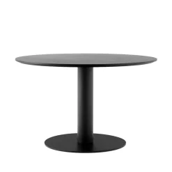 Mesa In Between SK12, Roble lacado , base de metal mate*&Tradition Hot