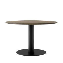 Mesa In Between SK12, Roble aceitado ahumado, soporte de metal negro mate*&Tradition Hot
