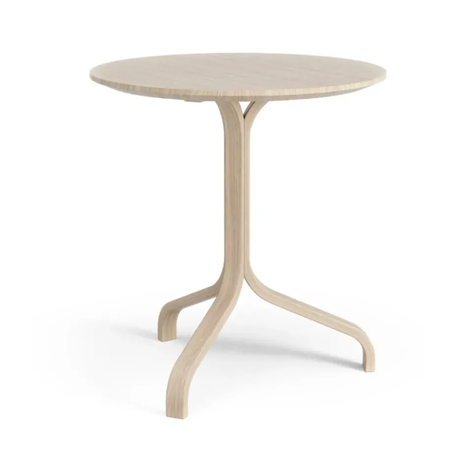 Mesa Lamino 49 cm, Roble pigmentado blanco*Swedese Outlet