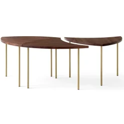 Mesa lateral Pinwheel HM7, Nogal*&Tradition Best