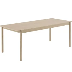 Mesa Linear, roble, 90 x 200 cm*Muuto Sale
