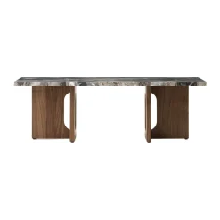 Mesa lounge Androgyne 45x120 cm, Grey galaxy-nogal*Audo Copenhagen