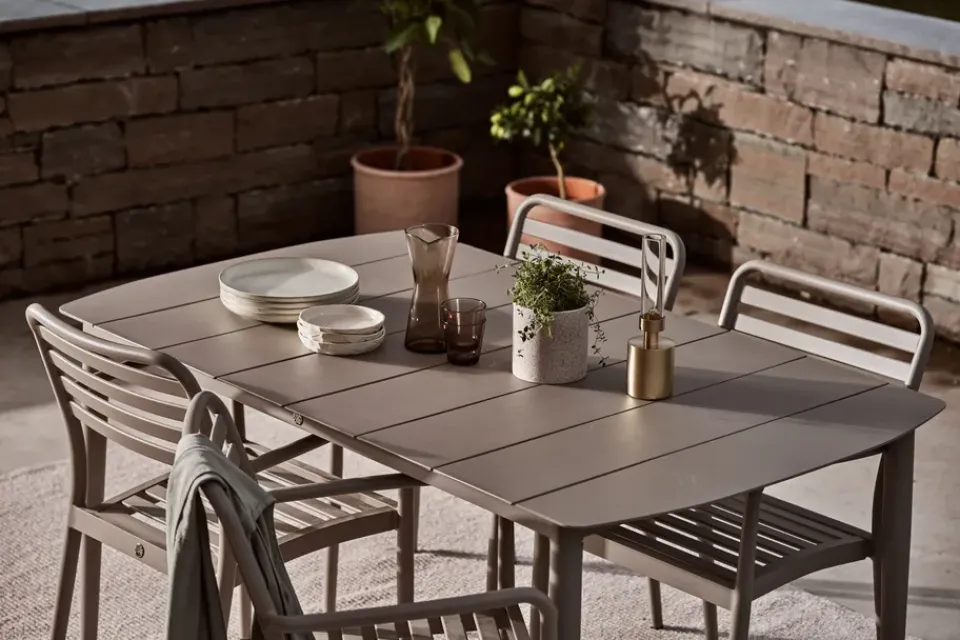 Mesa Marsala, Taupe, 152x90 cm*1898 Clearance