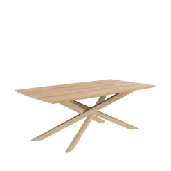 Mesa Mikado, Oak wax oil 203x106 cm*Ethnicraft Online