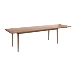 Mesa Miss Holly Special Edition 235x82 + 1 tablero de extensión, Roble Chocolat aceite*Stolab Outlet
