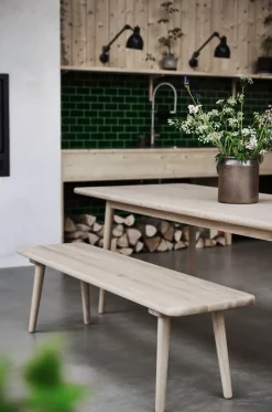 Mesa Miss Holly, 175x100 cm, Abedul aceitado blanco*Stolab
