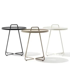 Mesa On the move Ø44 cm, Dark green*Cane-line New