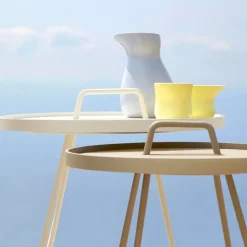 Mesa On the Move Ø52 cm, Taupe*Cane-line Outlet