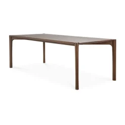 Mesa PI, Lackad teak brown, 240x100 cm*Ethnicraft Discount