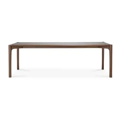Mesa PI, Lackad teak brown, 240x100 cm*Ethnicraft Discount
