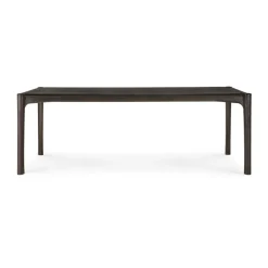 Mesa PI, Teca dark brown, 220x95 cm*Ethnicraft Discount