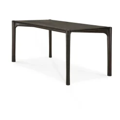 Mesa PI, Teca dark brown, 160x80 cm*Ethnicraft