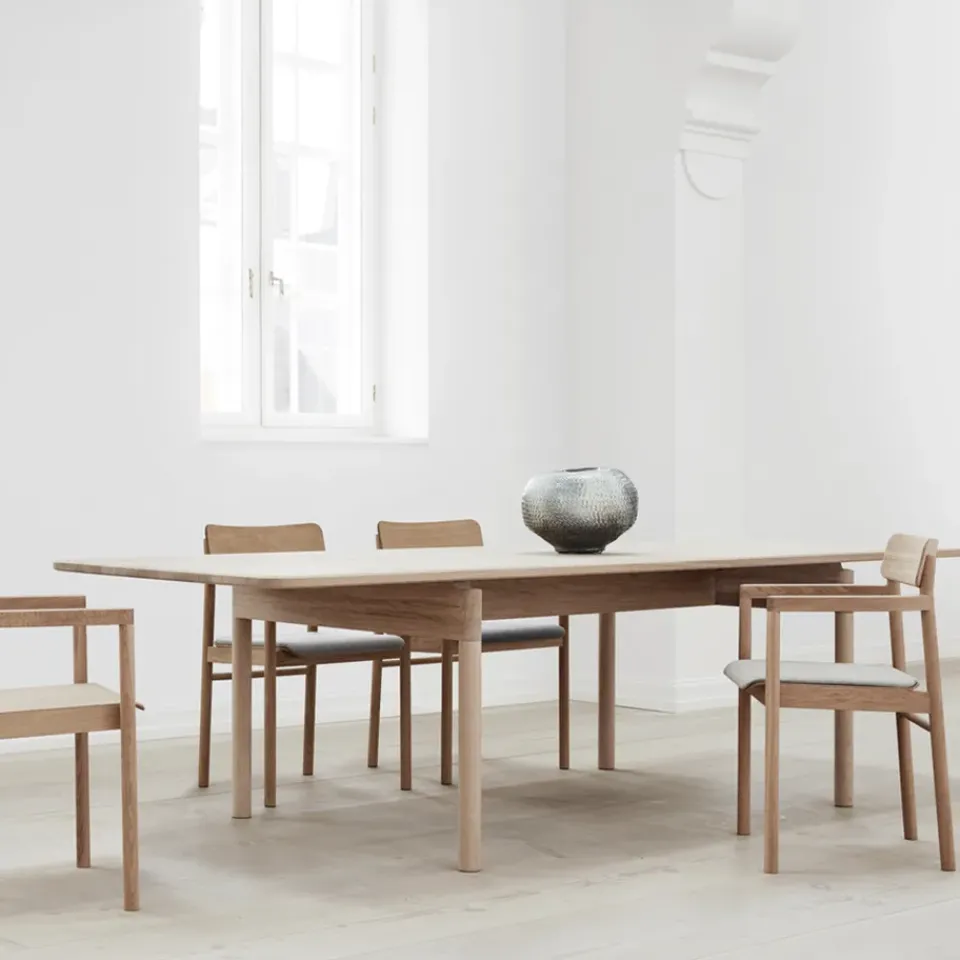 Mesa Post 6442, Roble claro aceitado, 100x320 cm*Fredericia Furniture