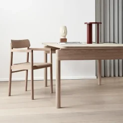 Mesa Post 6442, Roble claro aceitado, 100x320 cm*Fredericia Furniture
