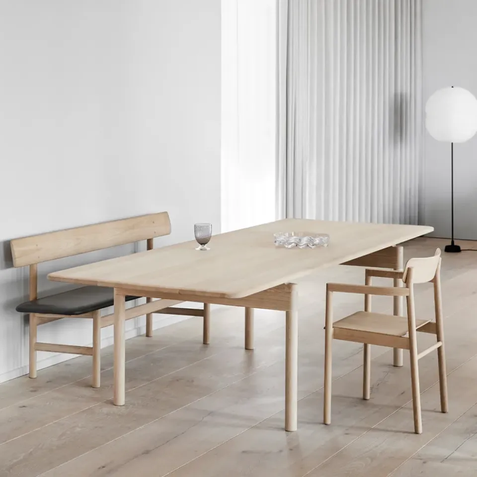 Mesa Post 6442, Roble claro aceitado, 100x320 cm*Fredericia Furniture