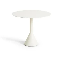 Mesa redonda de café Palissade Cone, Cream white, Ø90 cm*HAY Outlet