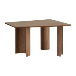 Mesa Re-norm, Chapado de nogal lacado, 130x120 cm*Muuto New