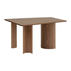 Mesa Re-norm, Chapado de nogal lacado, 130x120 cm*Muuto New