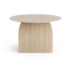 Mesa Savoa H45 cm, roble pigmentado blanco*Swedese