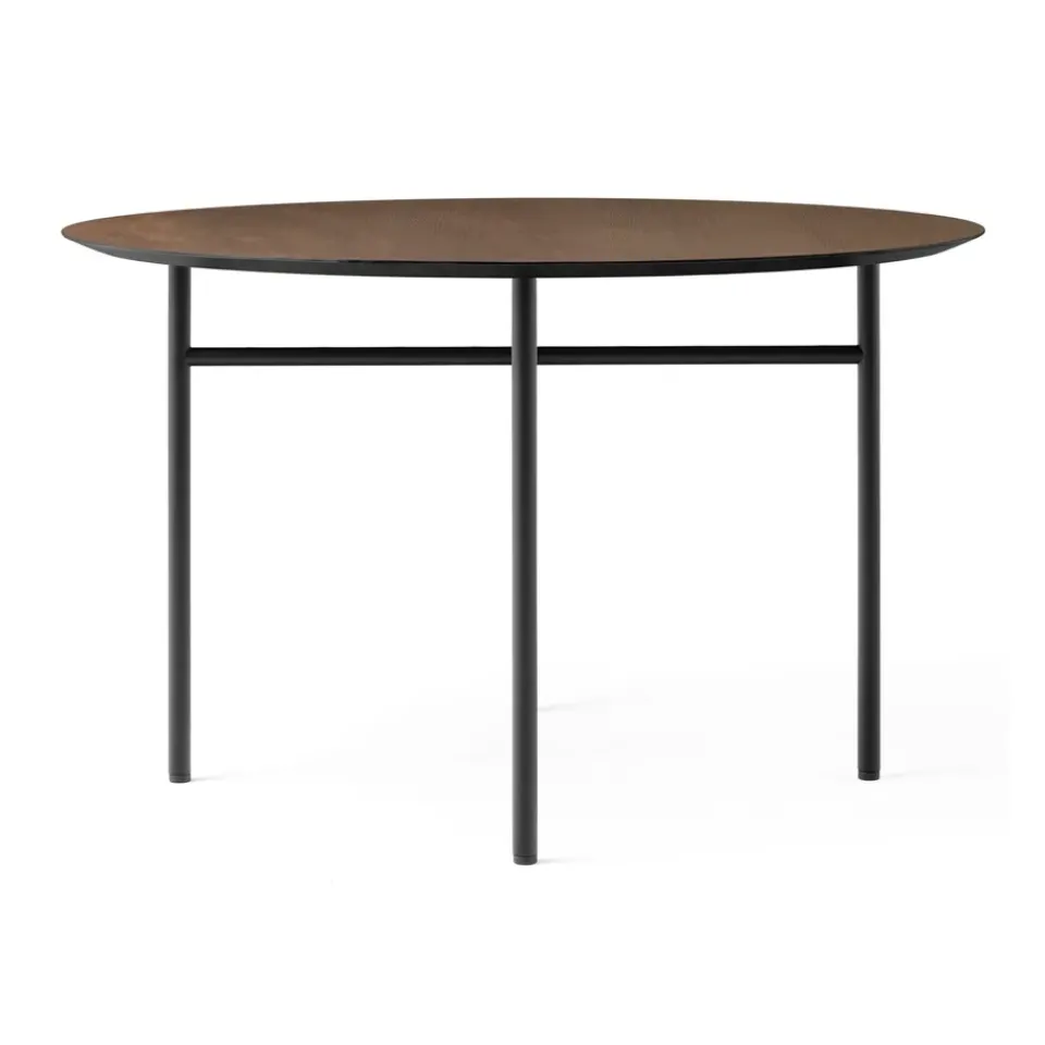 Mesa Snaregade redonda, negro-roble teñido, Ø120 cm*Audo Copenhagen Sale
