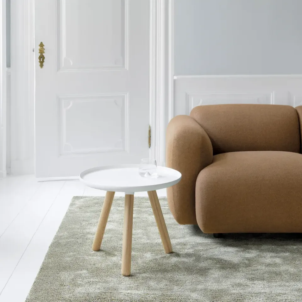 Mesa Tablo, blanco-fresno, pequeña*Normann Copenhagen Best