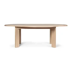 Mesa Tarn 118,5x220 cm, White Oiled Beech*Ferm Living Hot