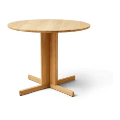 Mesa Trefoil Ø90 cm, Roble*Form & Refine