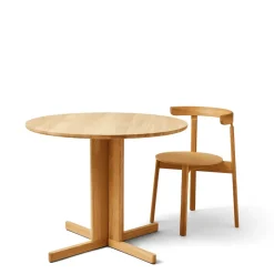 Mesa Trefoil Ø90 cm, Roble*Form & Refine