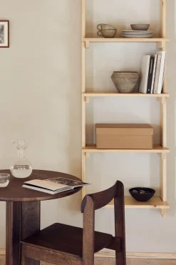 Mesa Trefoil Ø75 cm, Roble ahumado*Form & Refine