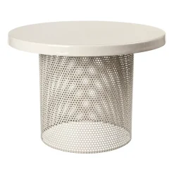 Mesa Tulina Ø50x36 cm, Off white*Broste Copenhagen Clearance