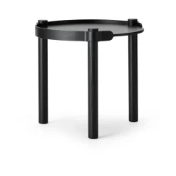 Mesa Woody Ø45 cm, Black stained oak*Cooee Design Sale
