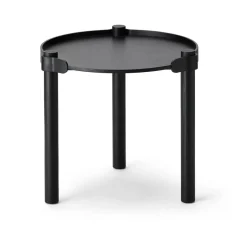 Mesa Woody Ø45 cm, Black stained oak*Cooee Design Sale