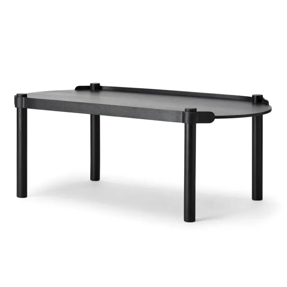 Mesa Woody 50x105 cm, Black stained oak*Cooee Design Sale