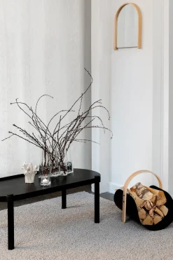 Mesa Woody 50x105 cm, Black stained oak*Cooee Design Sale