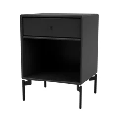 Mesilla de noche Dream, Black 05, patas lacadas en*Montana Online