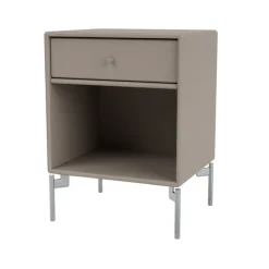 Mesilla de noche Dream, Truffle 141, patas de cromo*Montana Sale