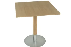 Mesita de café Rod 70x70 cm, Roble blanqueado con acabado mate*Mavis New