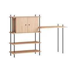 shelving system s.115.2.D, Roble-negro*MOEBE Best