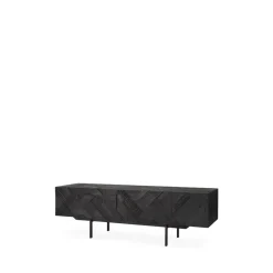 Mueble multimedia Graphic, Black 162 cm*Ethnicraft Best