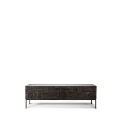 Mueble multimedia Tabwa , Teca negra 51x160 cm*Ethnicraft Clearance
