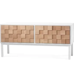 Mueble TV con patas Collect 2016, roble aceitado -*A2 Discount
