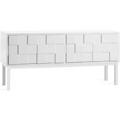 Mueble TV con patas Collect 2010, patas blancas*A2 Best