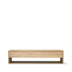 Mueble TV Nordic, Roble encerado 1 puerta 1 cajón 180*Ethnicraft Discount